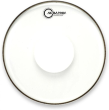 15" Classic Clear With Power Dot, Aquarian