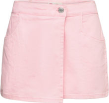 Levi's Pigment Dyed Denim Skort Dresses & Skirts Skirts Skorts Pink Levi's