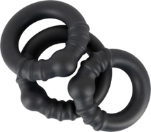 Rebel: 3 Heavy Silicone Cock Rings