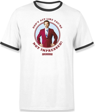 Anchorman Don't Act Like You're Not Impressed Herren T-Shirt - Weiß - M