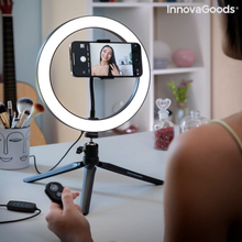 Selfie Ring Light med stativ og fjernbetjening Youaro InnovaGoods