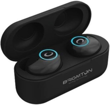 Bluetooth headset med mikrofon BRIGMTON BML-16 500 mAh Sort