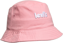 Levi's Poster Logo Bucket Hat Accessories Headwear Hats Bucket Hats Pink Levi's