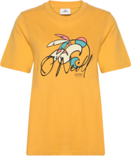 Luano Graphic T-Shirt Sport T-shirts & Tops Short-sleeved Yellow O'neill