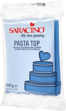 Blå Täckpasta/sockerpasta till tårta - Saracino