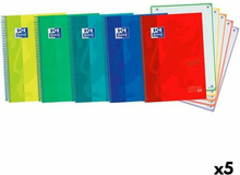 Anteckningsbok Oxford Ebook5 Touch Multicolour A4+ 120 Blad