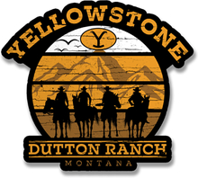 Yellowstone Cowboys Sticker, Accessories