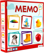 My First Memo With Pictures Toys Puzzles And Games Games Memory Multi/patterned Barbo Toys