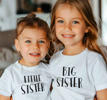 Grote en kleine zus Kinder t-shirt