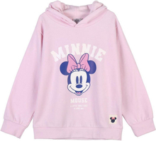 Sweatshirt til Børn Minnie Mouse Pink 12 år