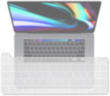 (US) Keyboard bescherming - MacBook Pro 13 inch (2020-2022) / Pro 16 inch (2019) - Transparant