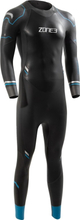 Zone3 Men's Advance Wetsuit Black/blue Svømmedrakter MT