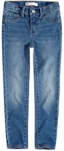 Lange Bukser Levi's 710 Super Skinny Fit Pige Lysestålblå 12 år