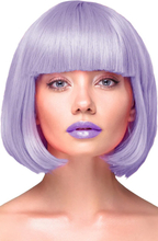 Party Wig Short Straight Purple Hair Paryk