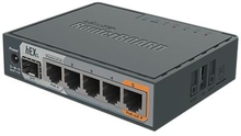 MikroTik RouterBOARD hEX S - Reititin - 4-porttinen kytkin - GigE - WAN-portit: 2