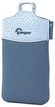 Lowepro Tasca 20 - Etui til mobiltelefon/afspiller/kamera - neopren - polarblå, Glacier - for Canon PowerShot A480; Casio High Speed EXILIM EX-FC100;