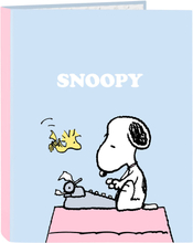 Ringpärm Snoopy Imagine Blå A4 26.5 x 33 x 4 cm