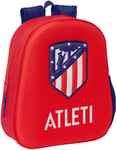 Skolryggsäck 3D Atlético Madrid Röd 27 x 33 x 10 cm