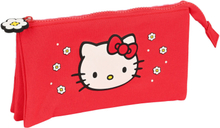 Tredubbel Carry-all Hello Kitty Spring Röd