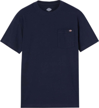Dickies Men's Cotton T-Shirt Navy Blue Kortermede trøyer L