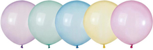 Latexballonger Rainbow Crystal Stora - 25-pack