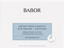 Babor Skinovage Instant Fresh & Smooth Eye Serum + Patches