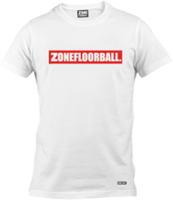 Zone T-shirt PERSONAL White/Red XL