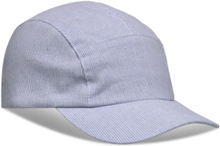 Cap Striped Accessories Headwear Caps Blue Huttelihut