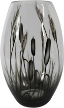 Nybro Crystal - Nippon vase 26 cm frost