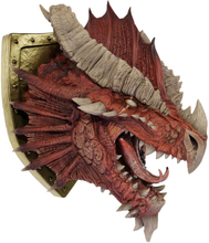 D&D Replicas of the Realms Life-Size Foam Figure Ancient Red Dragon Trophy Plaque - Limited Edition 50th Anniversary 56 cm