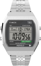 Timex T80 Steel 36Mm Stainless Steel Bracelet Watch Accessories Watches Digital Watches Silver Timex