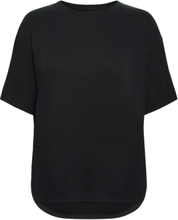 T-Shirt With Lenzing™ Ecovero™ T-shirts & Tops Short-sleeved Grå Esprit Casual*Betinget Tilbud