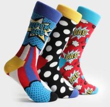 Happy Socks Strumpor 3-pack Super Dad Socks Gift Set Multi