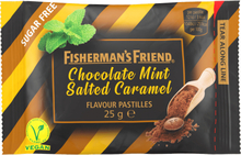 Fisherman's Friend 5 x Pastiller Choklad Mint Salt karamell