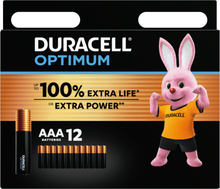 Duracell AAA Optimum Alkaline 12x