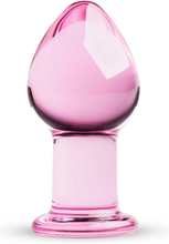 Gildo Glass Buttplug Pink Analplug i glas