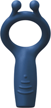 NS Novelties Renegade Explorer Ring Blue Penisring med vibrator