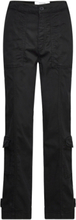 Pd-New Gigi Cargo Pant Bottoms Trousers Cargo Pants Black Pieszak