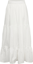 Skirt Maxi With Panels Dresses & Skirts Skirts Maxi Skirts White Lindex