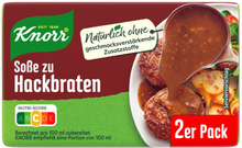 Knorr 2 x Hackbraten Soße
