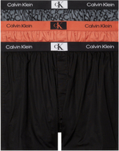 Boxer Slim 3Pk Underwear Boxer Shorts Black Calvin Klein