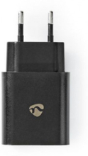 Laddare vägg NEDIS 3.0 A USB QC svart