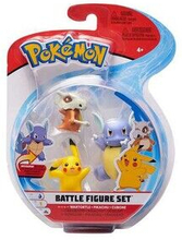 Sæt med tal Bizak Pokémon 3 Dele Samlet figur 8 cm Figurer x 2 5 cm