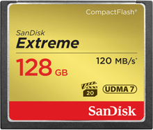 Sandisk Extreme 128gb Compactflash-kort