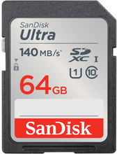 Minneskort SDXC Ultra 64GB 140MB/s