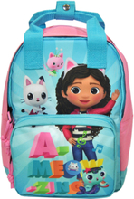 Gabby's Dollhouse Small Backpack, 29X20X13 Cm, 7 L Accessories Bags Backpacks Blå Gabby's Dollhouse*Betinget Tilbud