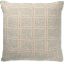 Dahlia Pude 50X50 Home Textiles Cushions & Blankets Cushions Grå ELVANG*Betinget Tilbud