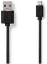 Kabel NEDIS USB-A ha - USB Micro B 1m sv