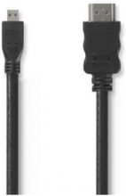 Kabel NEDIS HDMI - HDMI Micro 1,5m svart