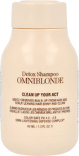 Omniblonde Clean Up Your Act Detox Shampoo 40 ml